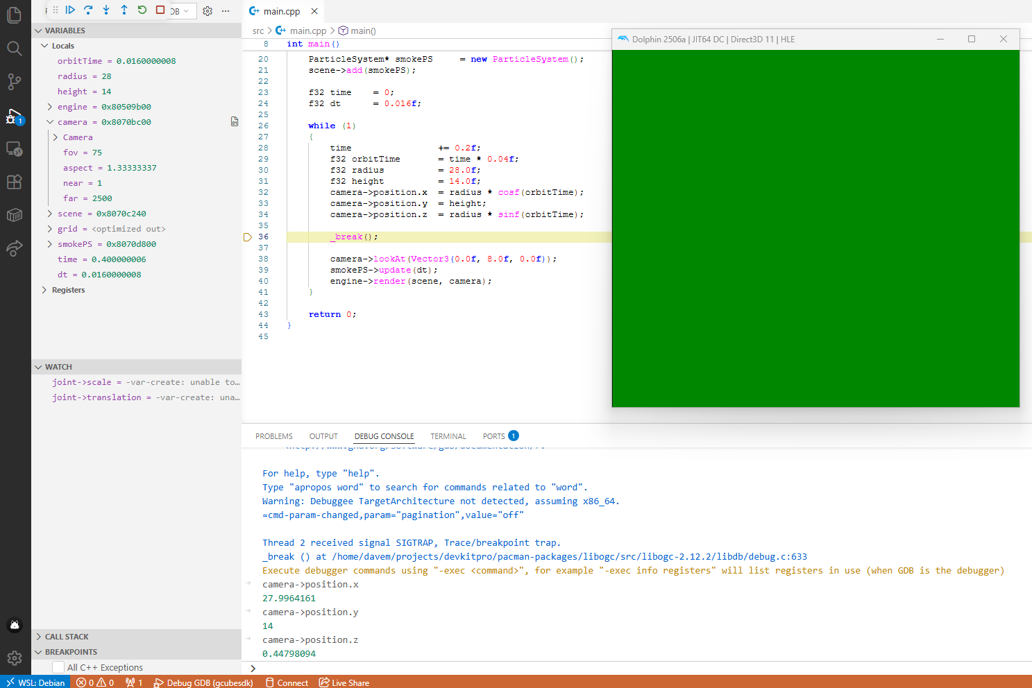VS Code Debug GDB